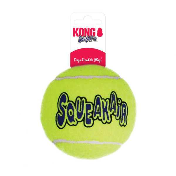 Kong SqueakAir Ball Bulk XL  4" 發聲網球狗玩具(加大) 4吋